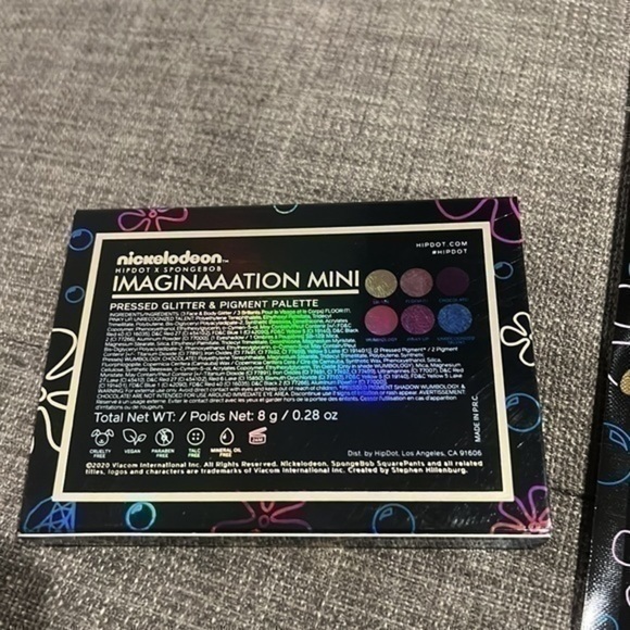 HipDot X SpongeBob Mini Palette&Face Mask - Picture 4 of 8